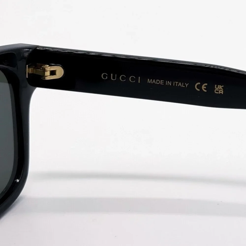 NEW GUCCI SUNGLASSES GG1857S 001 BLACK MEN EYEWEAR GUCCI